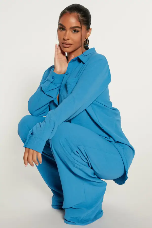 Makenzie Pant Set - Blue