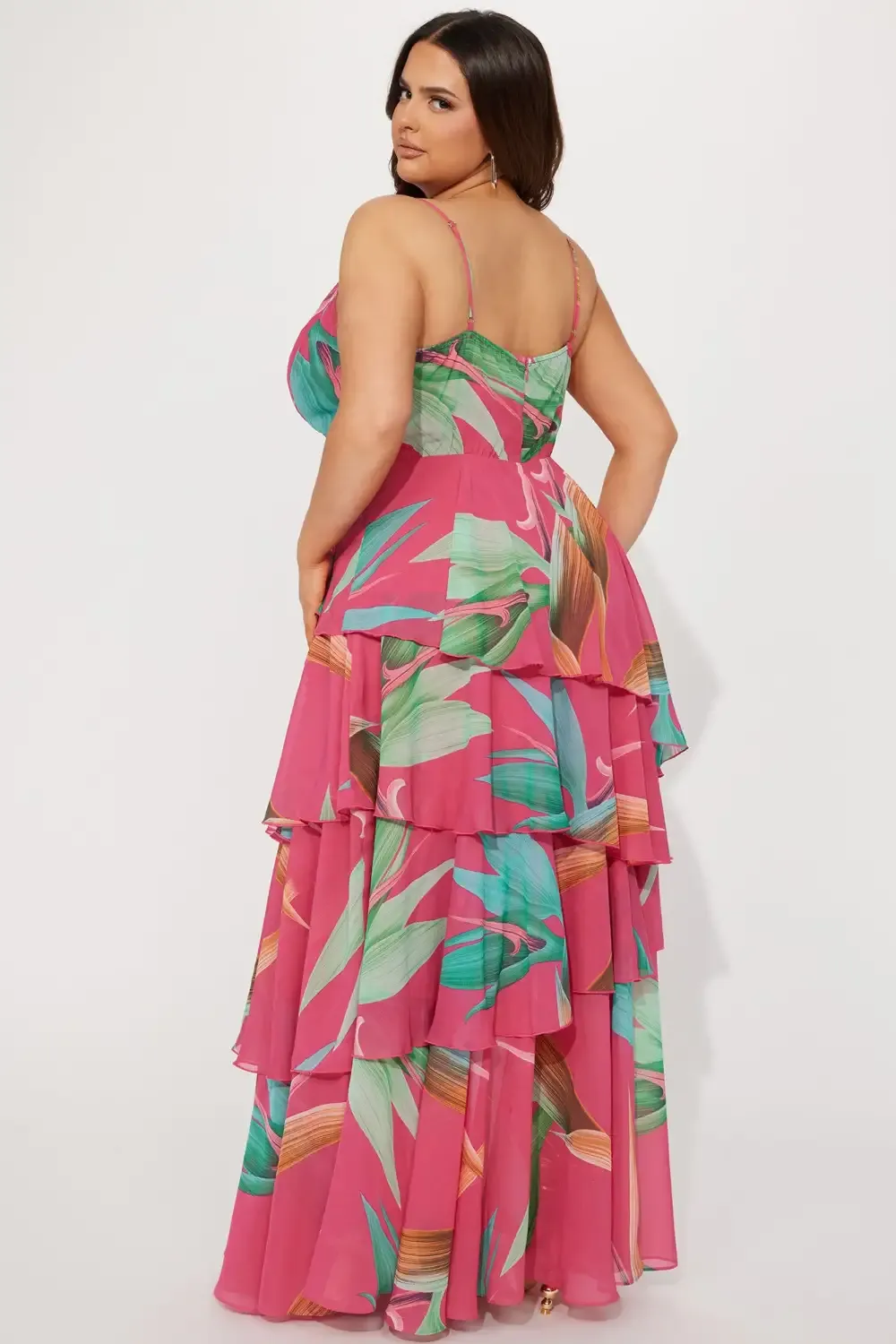 Spring Dream Maxi Dress - Pink/combo