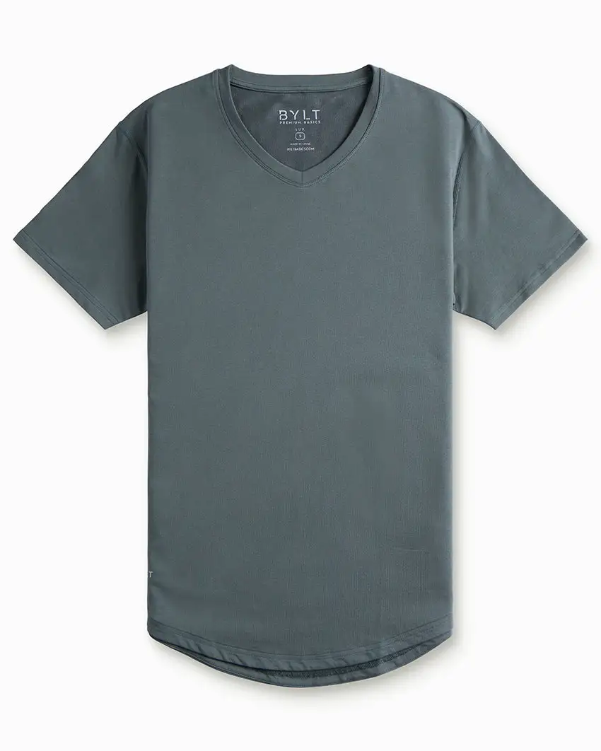 Drop-Cut V-Neck: Lux