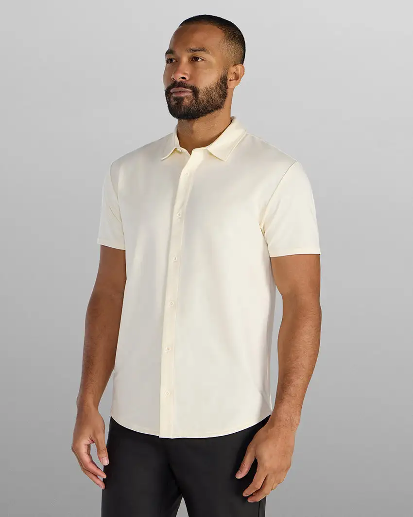 Lux Short Sleeve Button Down