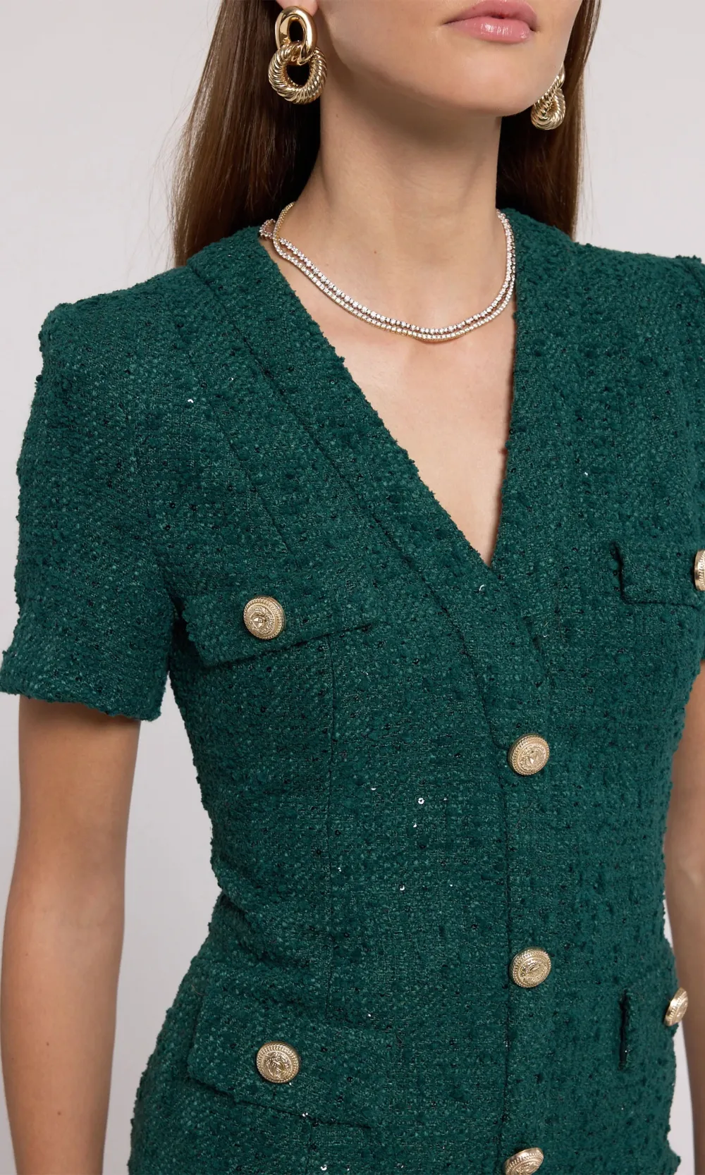 Anne Tweed Dress