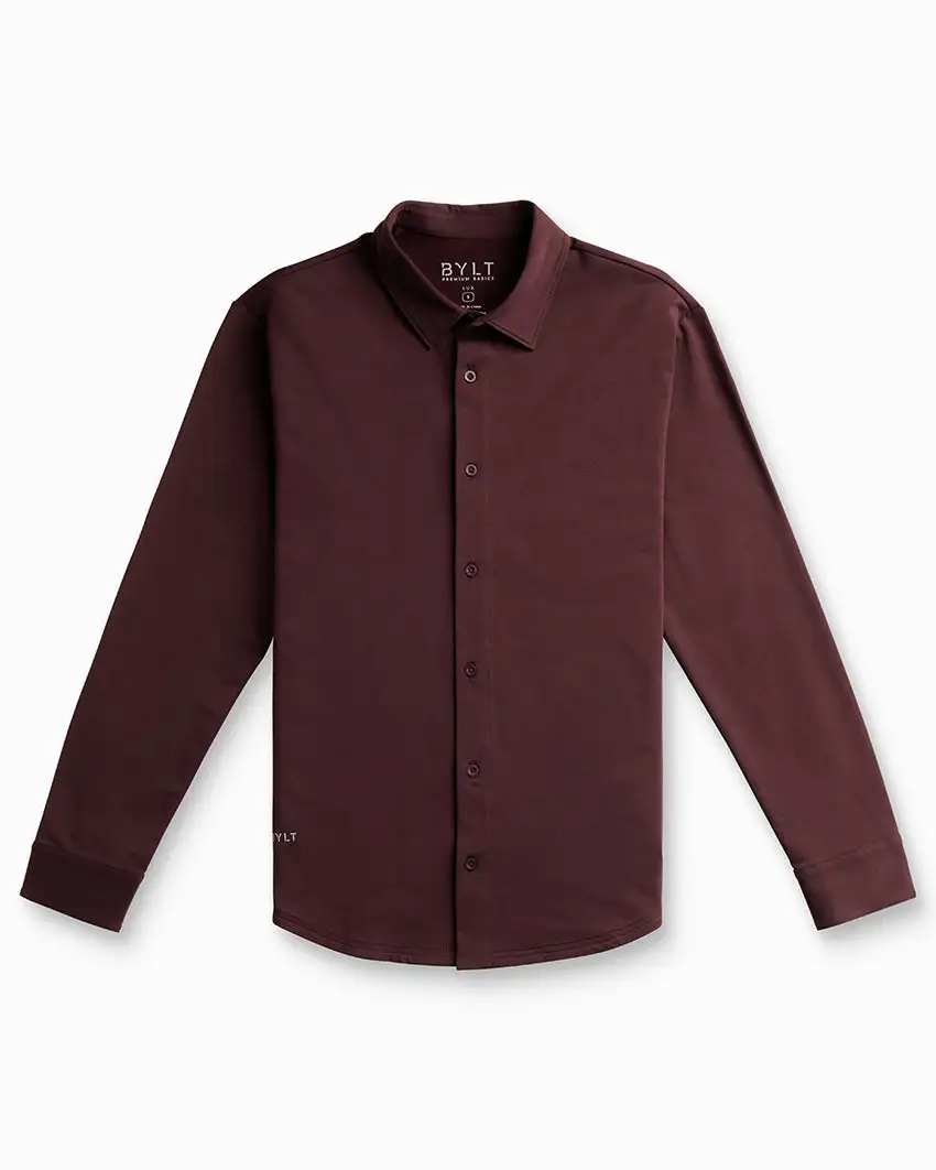 Lux Long Sleeve Button Down