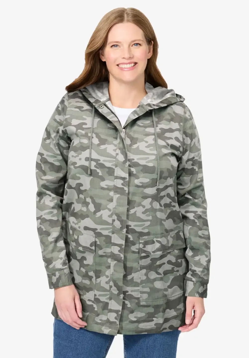 Lightweight Utility Hoodie Jacket
