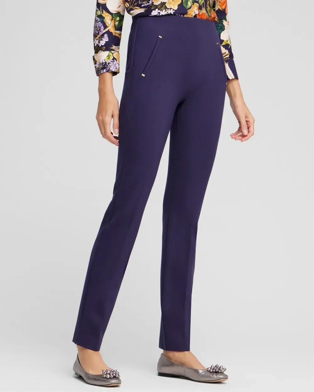 Juliet Ponte Trim Detail Pants