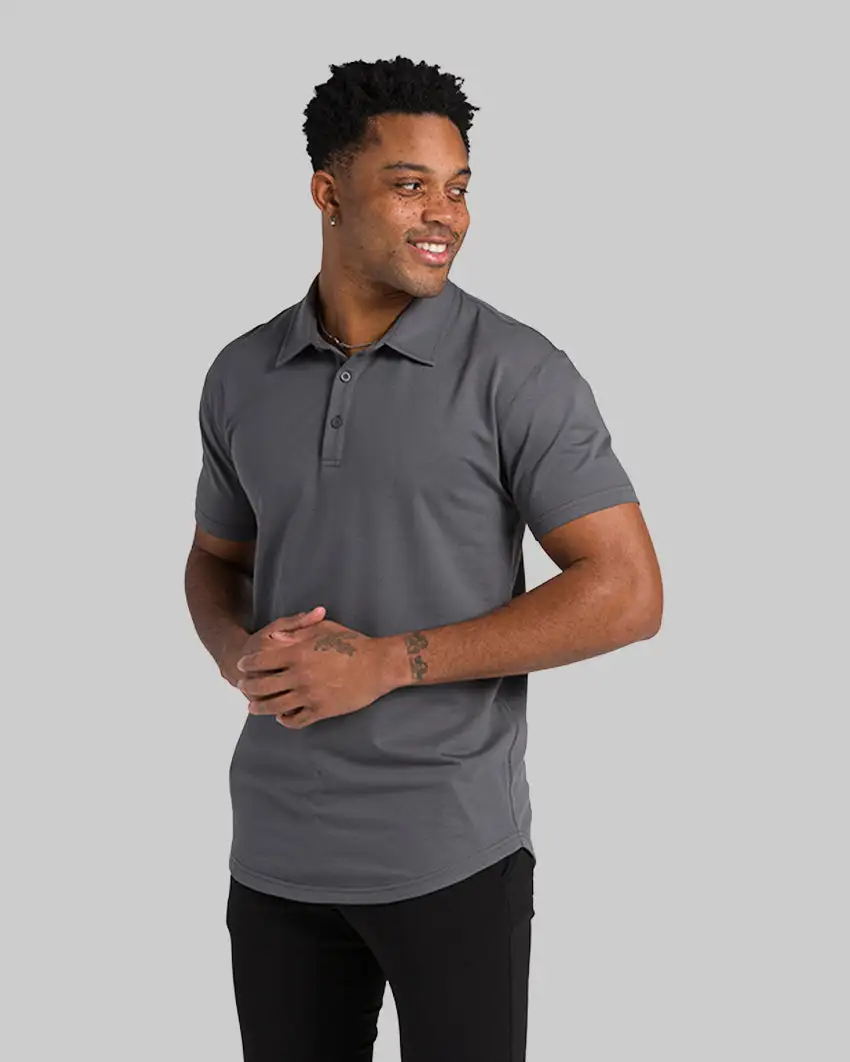 Drop-Cut Polo: Bylt Signature