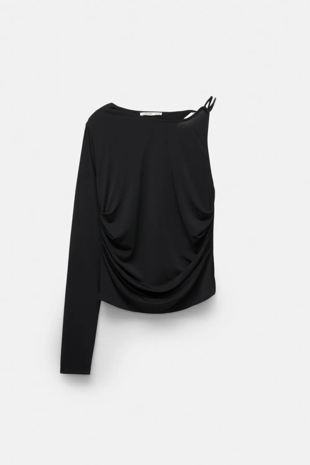 Asymmetric top with gathered ties