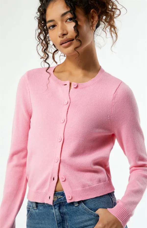 LA Hearts Marley Button Down Cardigan