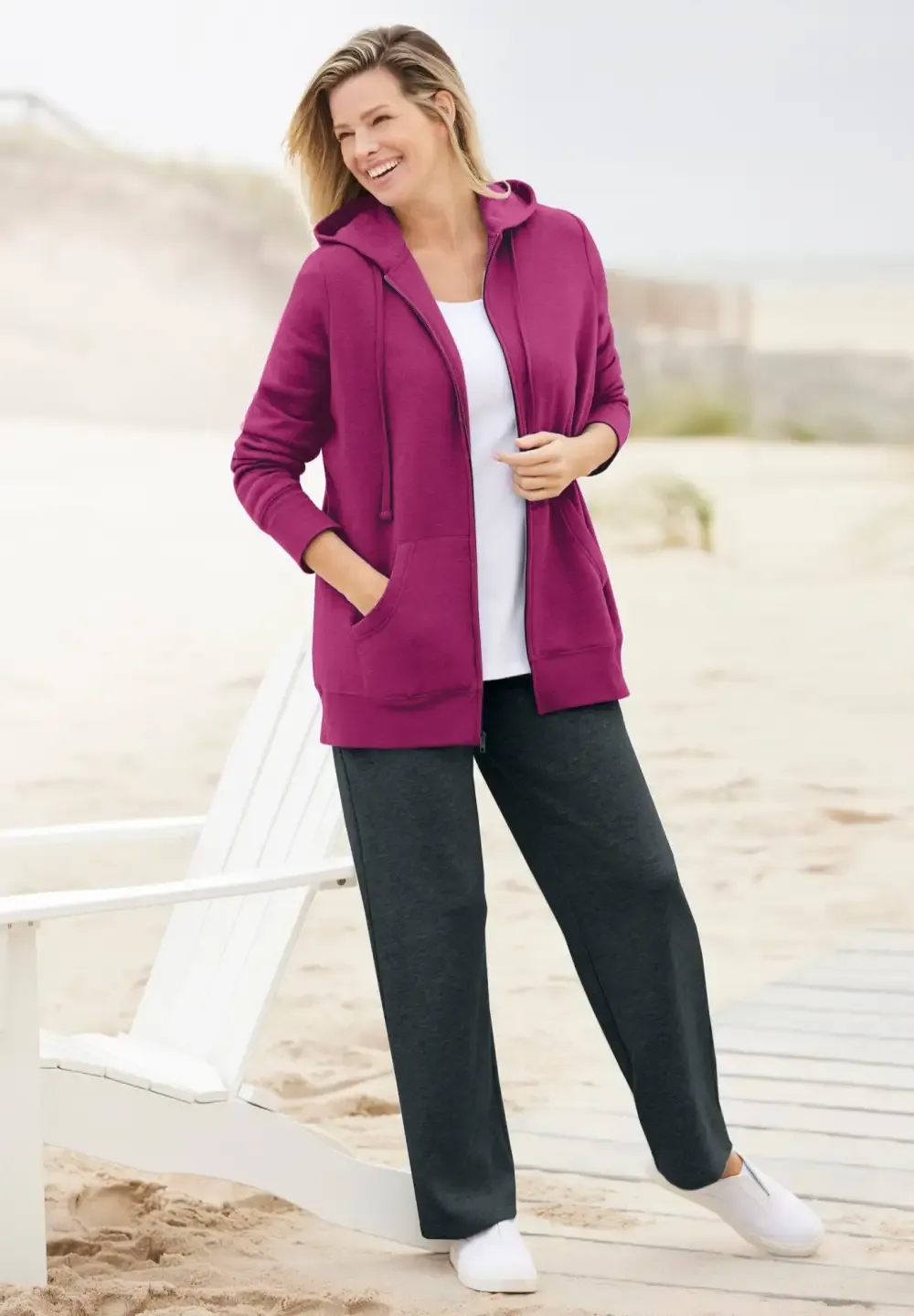 Better Fleece Zip-Front Hoodie