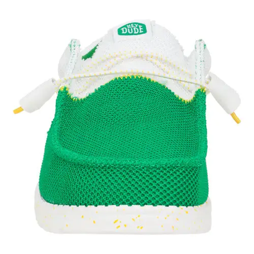 Wally Tri Varsity Mesh - White/Green