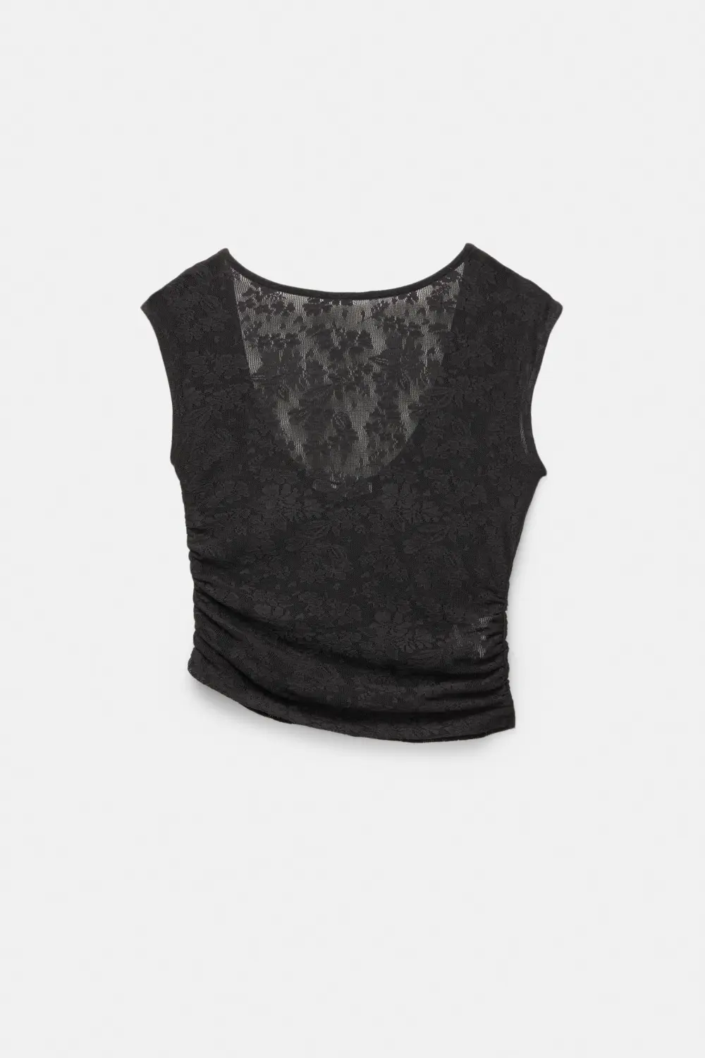Rustic floral top