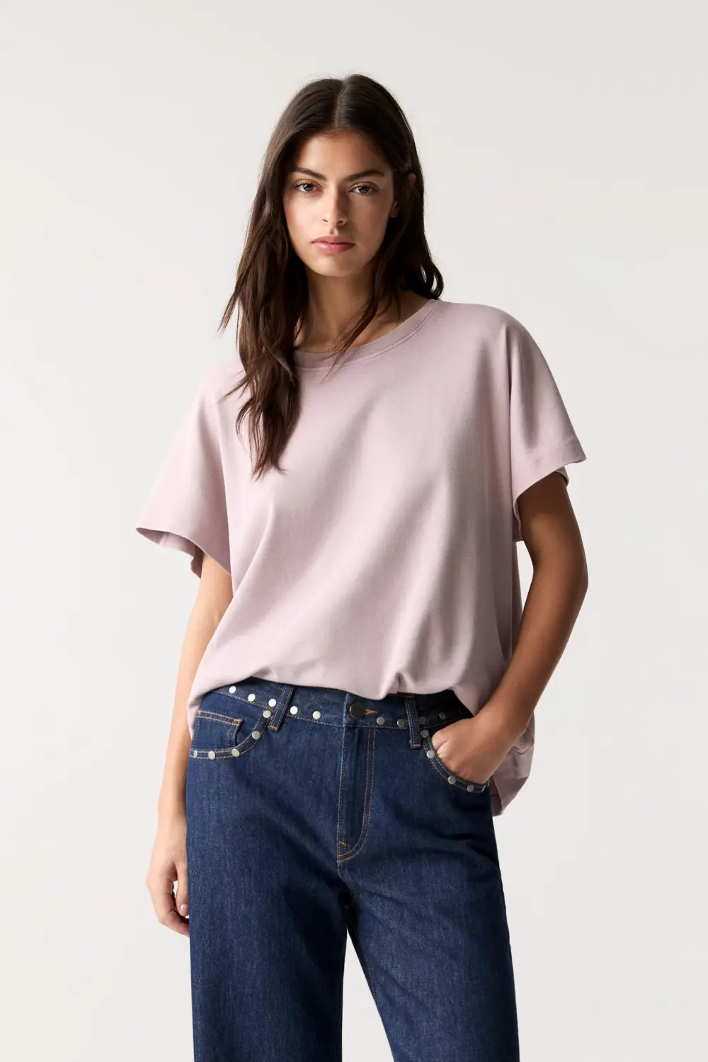 Camiseta manga entera oversize