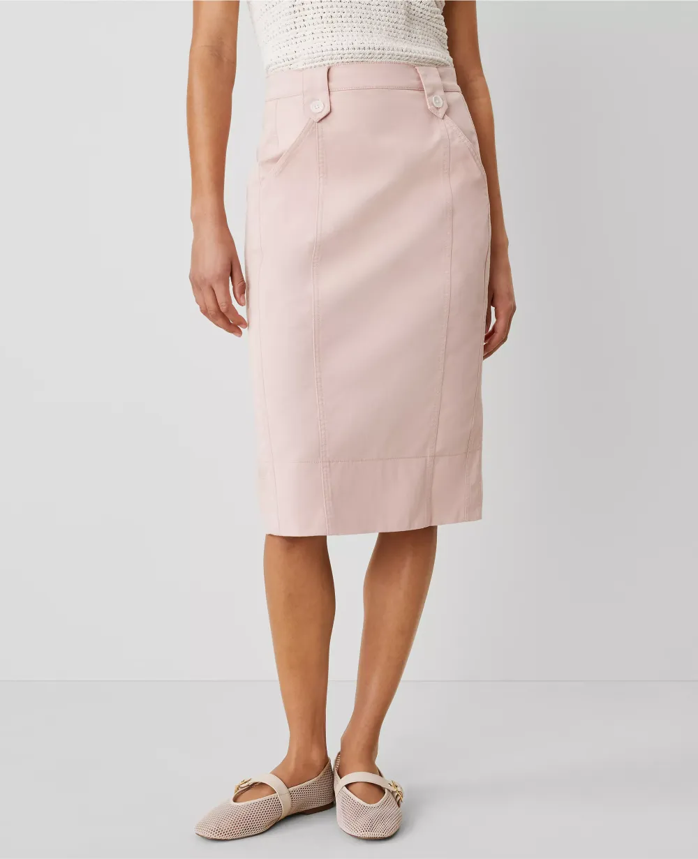 Weekend Collection Cargo Pencil Skirt