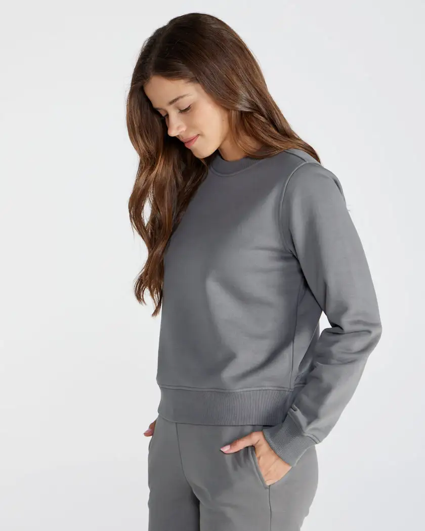 Jade Fleece Classic Crew