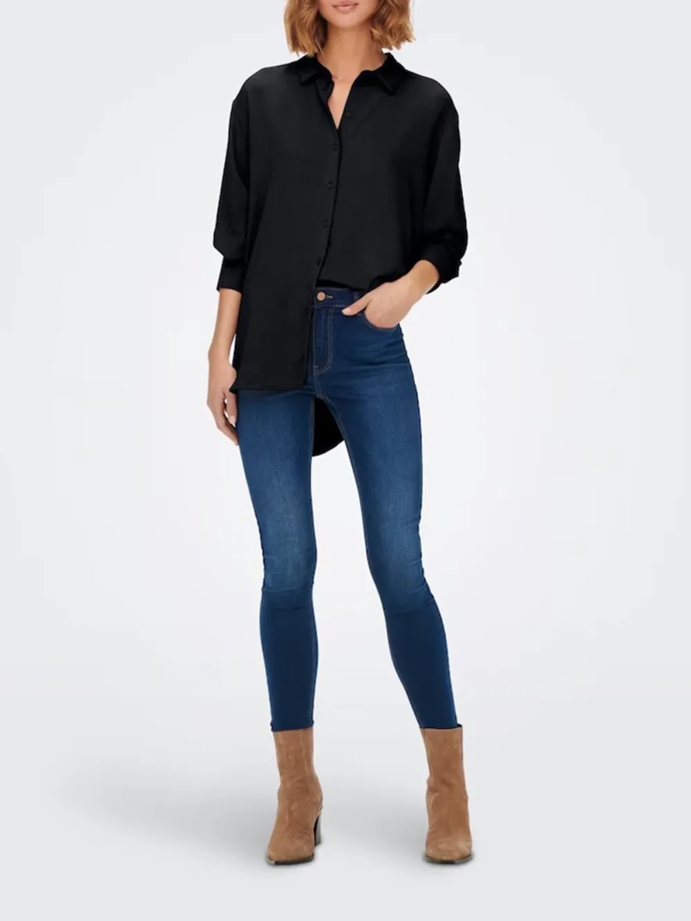 Kent Collar Long Sleeve Blouses