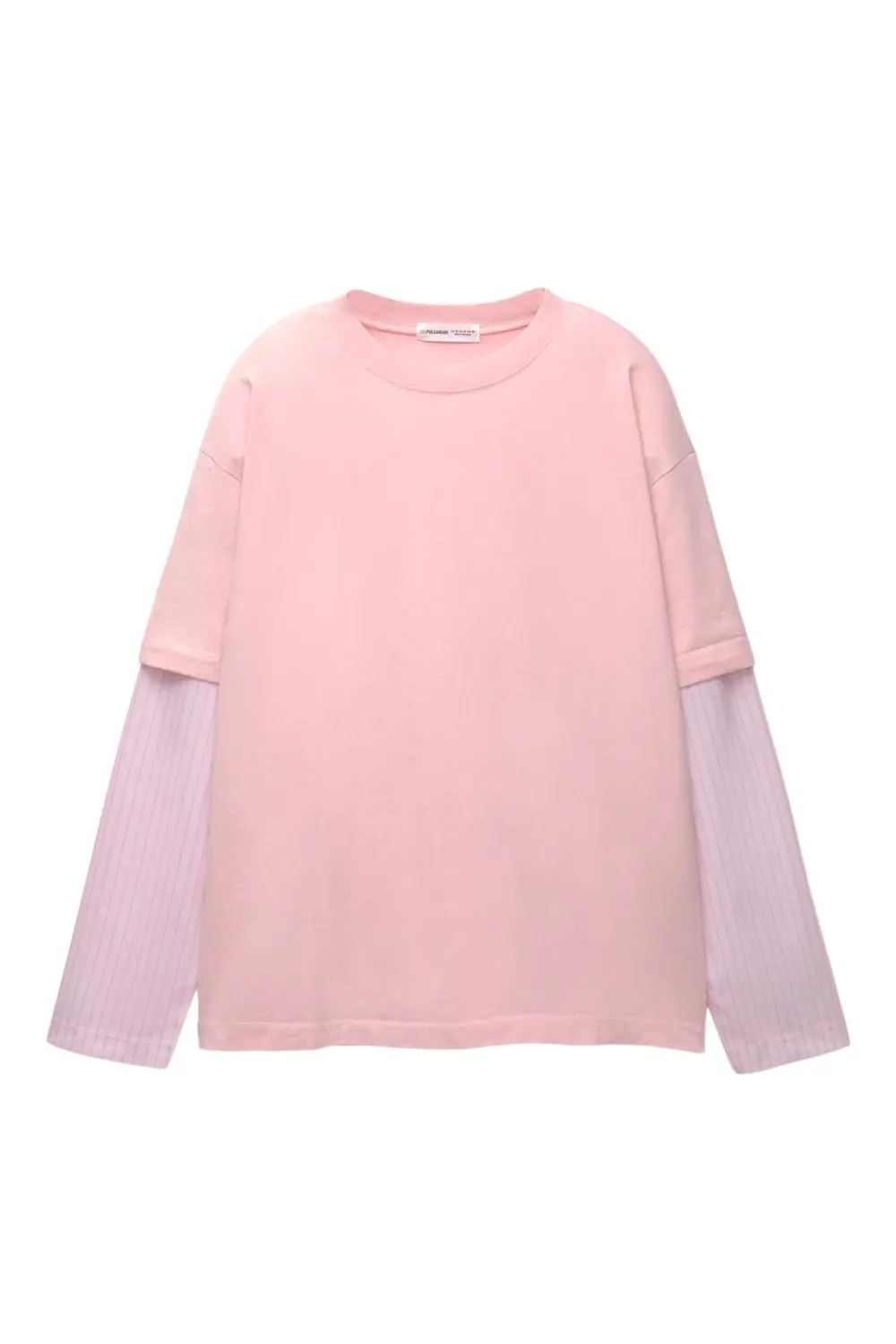 Camiseta oversize doble manga