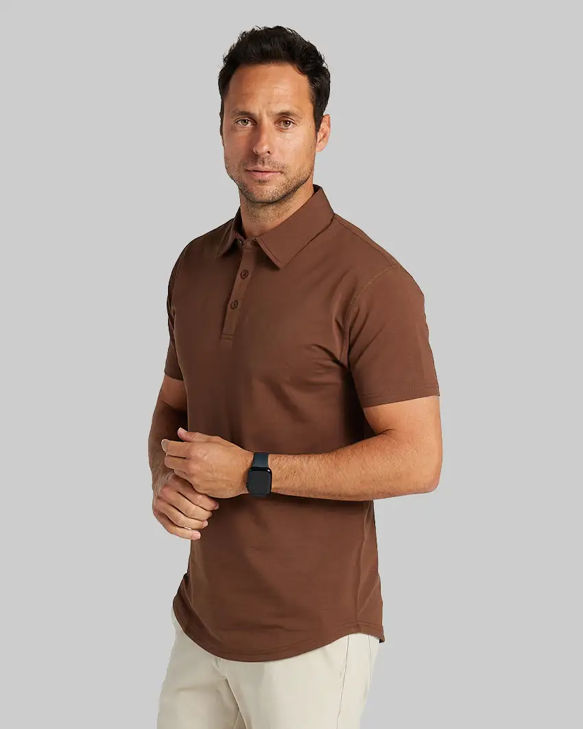 Drop-Cut Polo: Bylt Signature