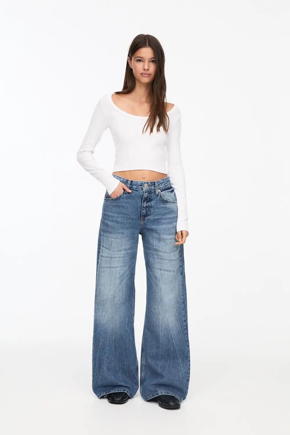 Jeans wide leg