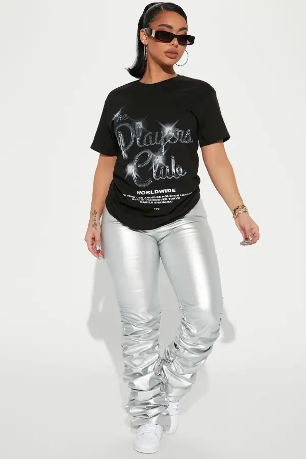 The Players Club Top - Black