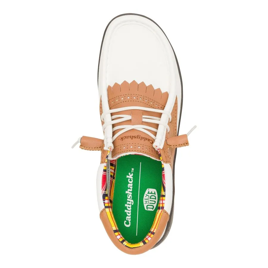 Wally Golf Caddyshack - White/Brown