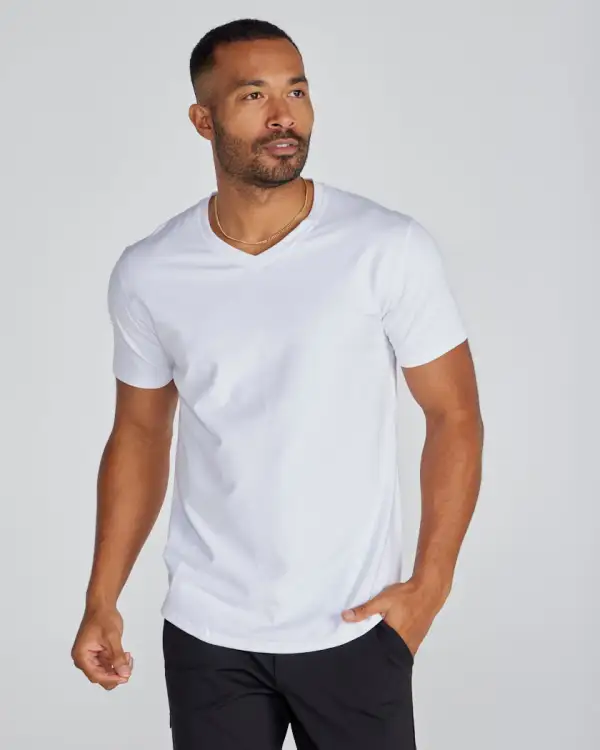Drop-Cut V-Neck: Bylt Signature