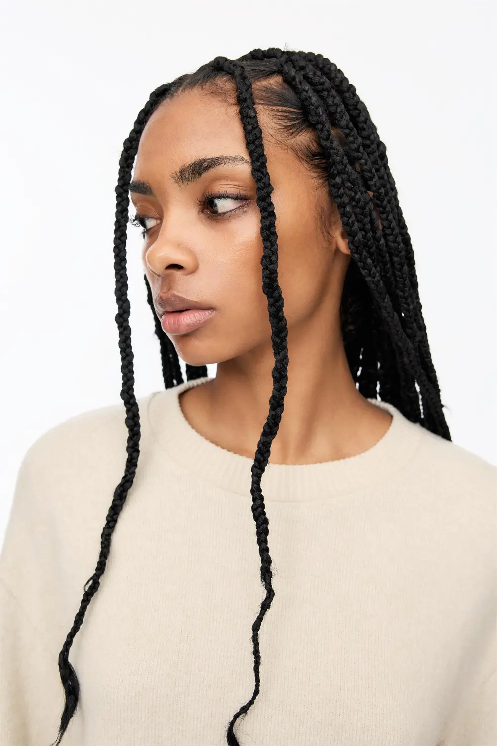 Jersey cropped soft touch