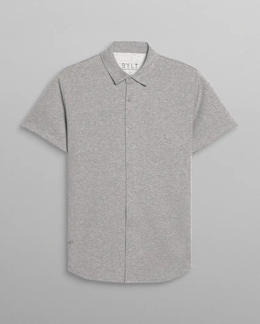 Lux Short Sleeve Button Down