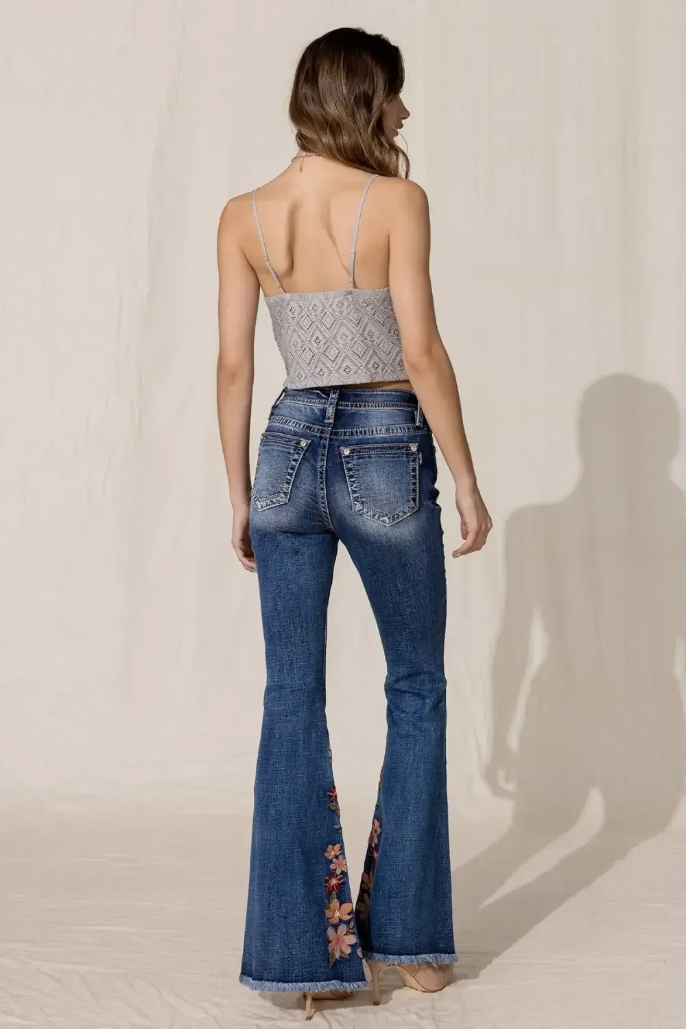 High Rise Boho Flare