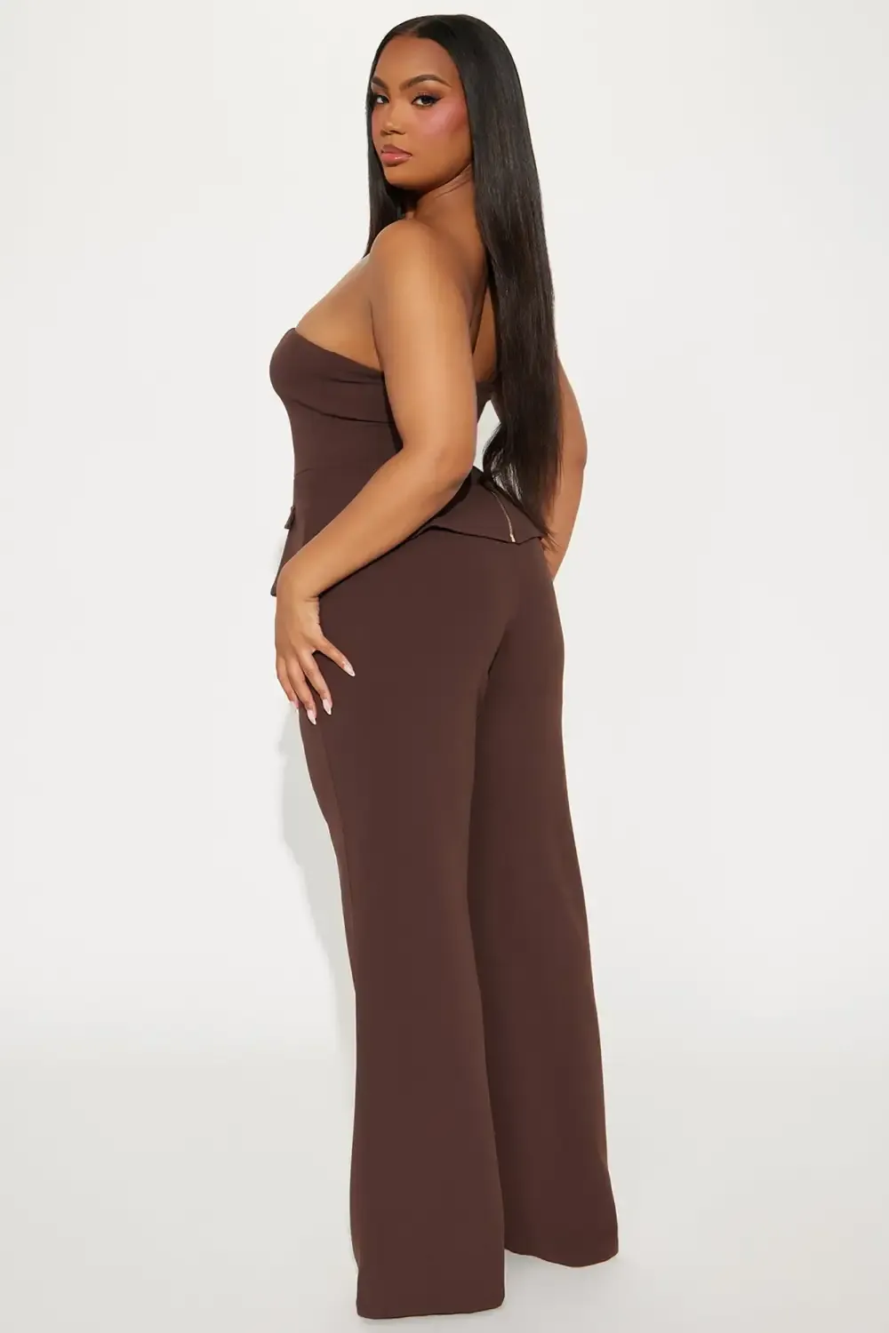 The Prestige Pant Set  - Brown