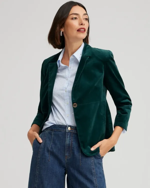 Velvet Blazer