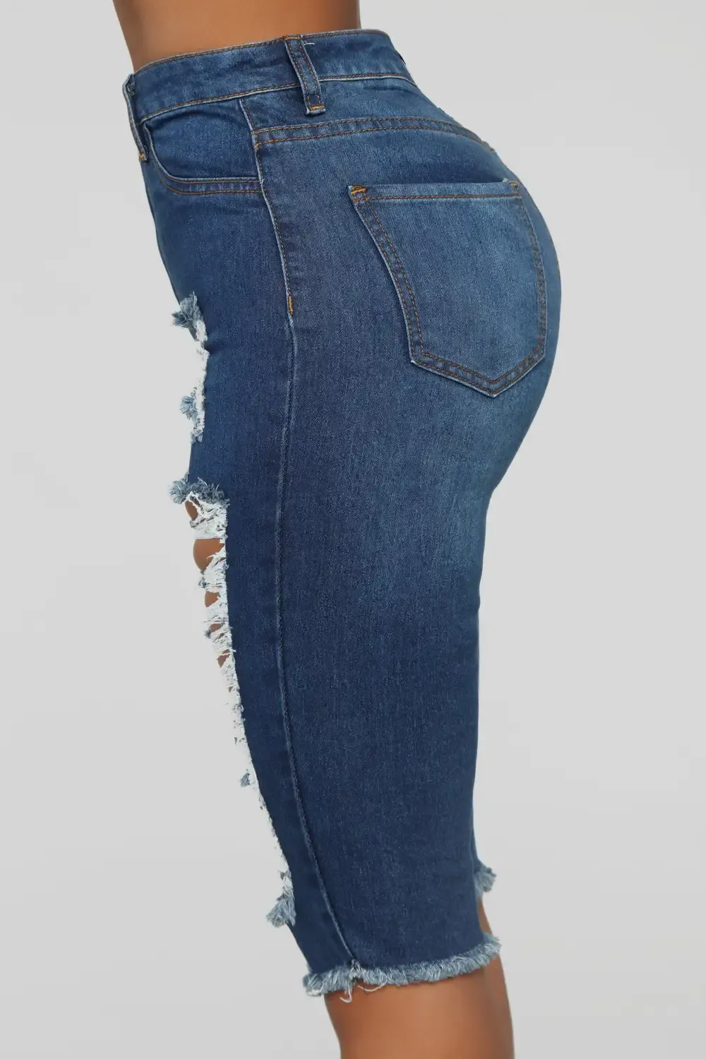 Lost At Sea Shorts - Dark Wash