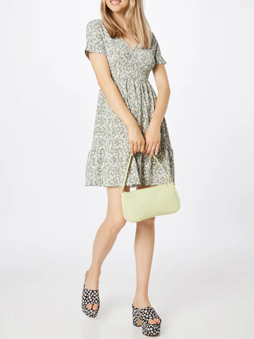 Floral Print Casual Style Dress