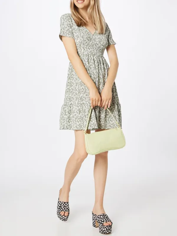 Floral Print Casual Style Dress