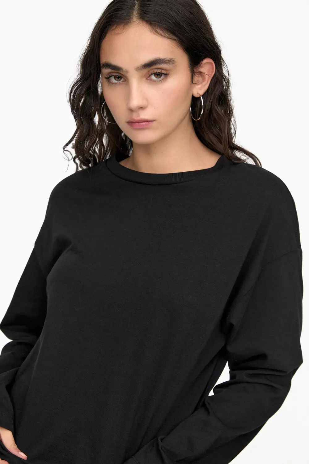 Camiseta manga larga oversize