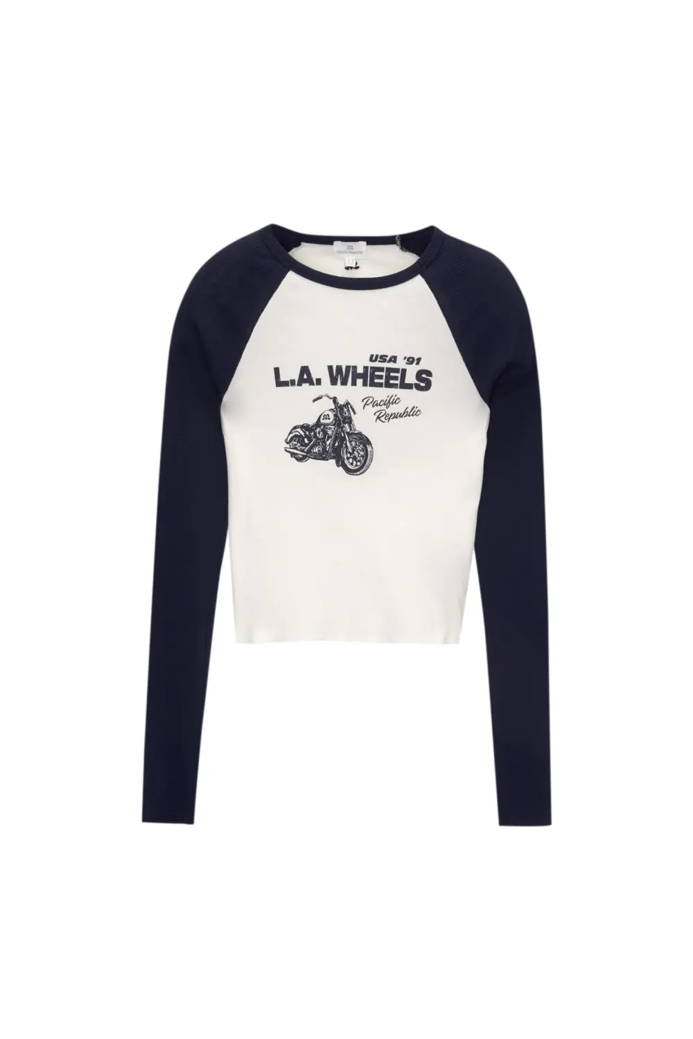 Camiseta raglán moto