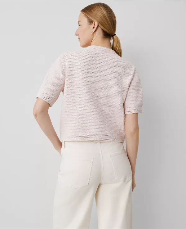Textured Sweater Jacket