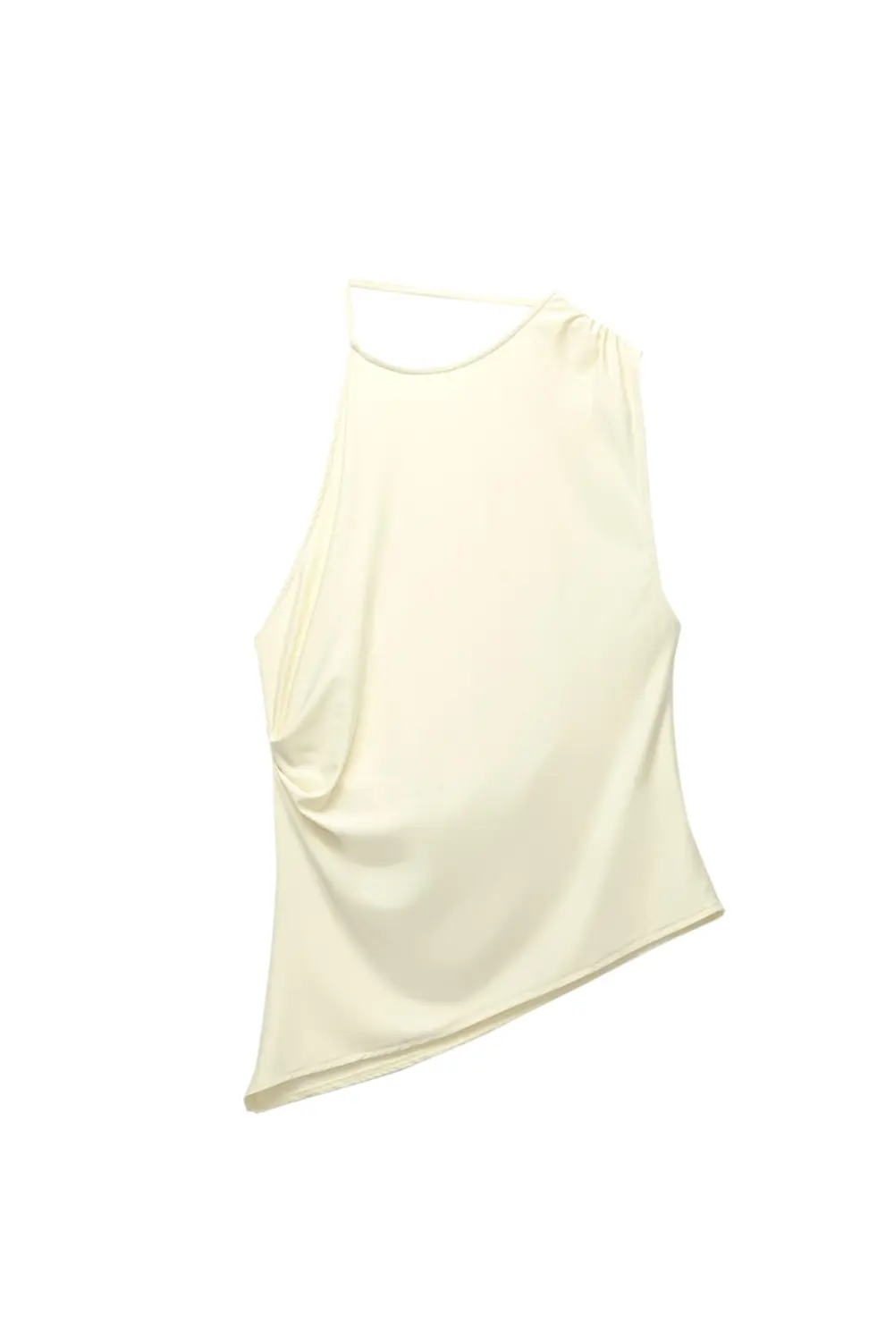 Asymmetric top with strap