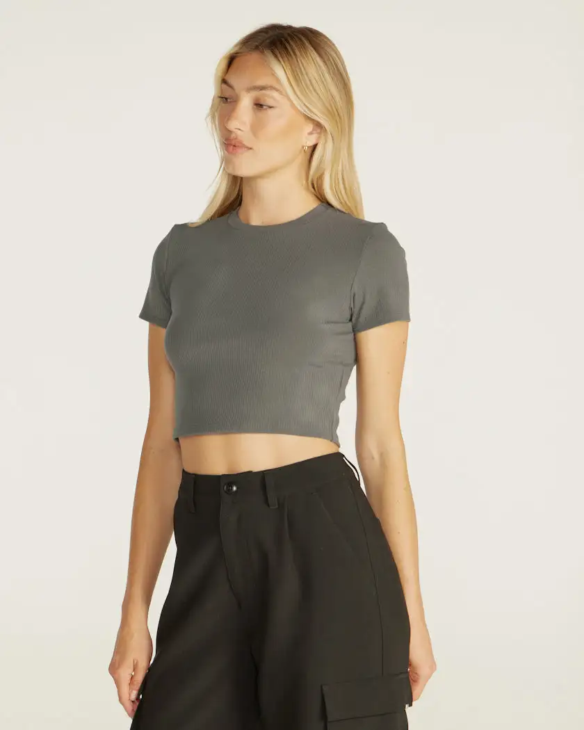 Rib Baby Tee