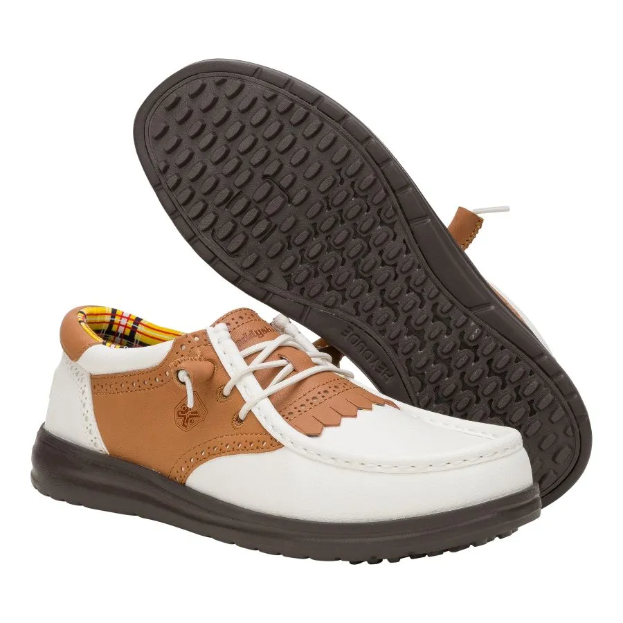 Wally Golf Caddyshack - White/Brown
