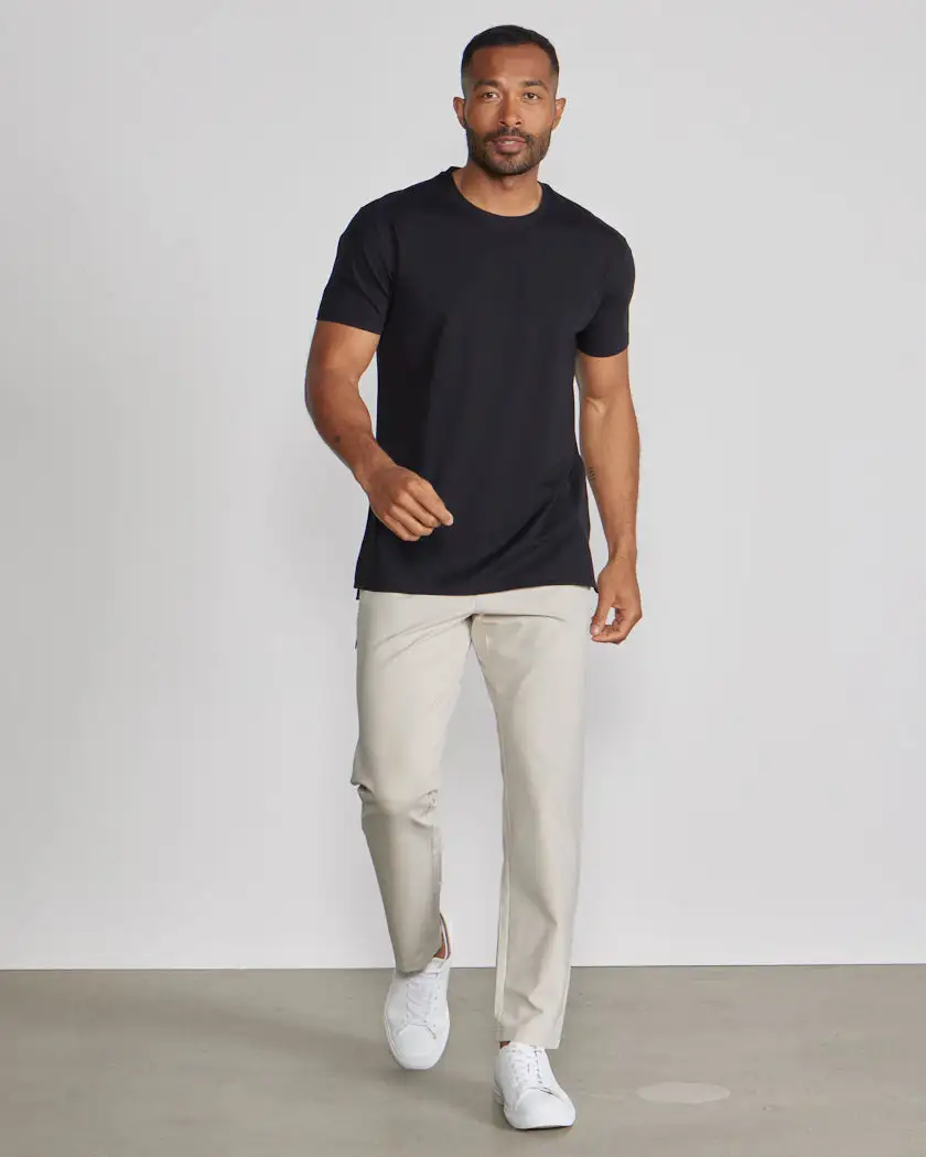 Limitless Short Sleeve Split Hem