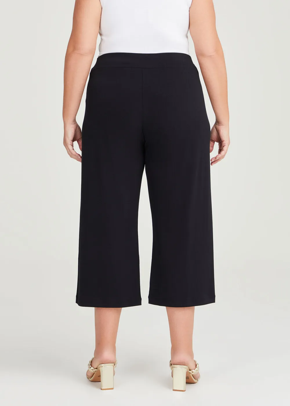 Button Culotte Pant