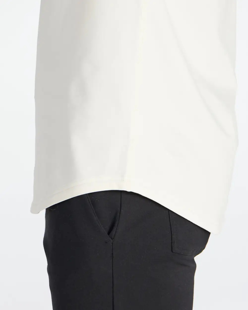 Drop-Cut Long Sleeve: Lux Polo