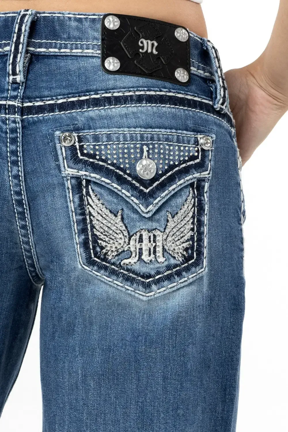 Angelline Wide Leg Jeans