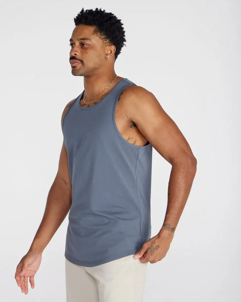 Lux Drop-Cut Tank