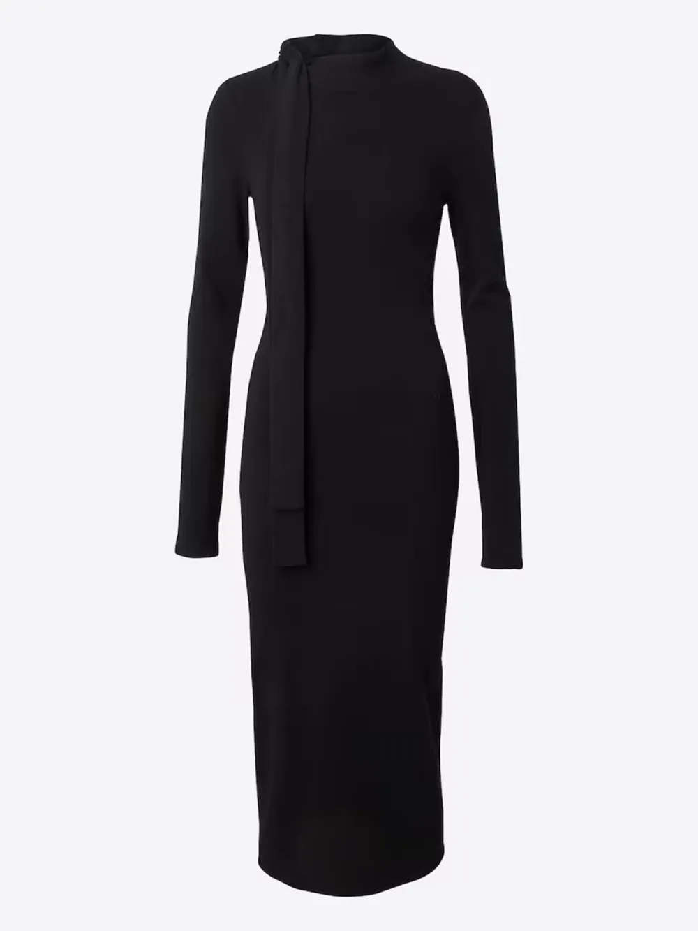 Black Skinny Casual Style Dress
