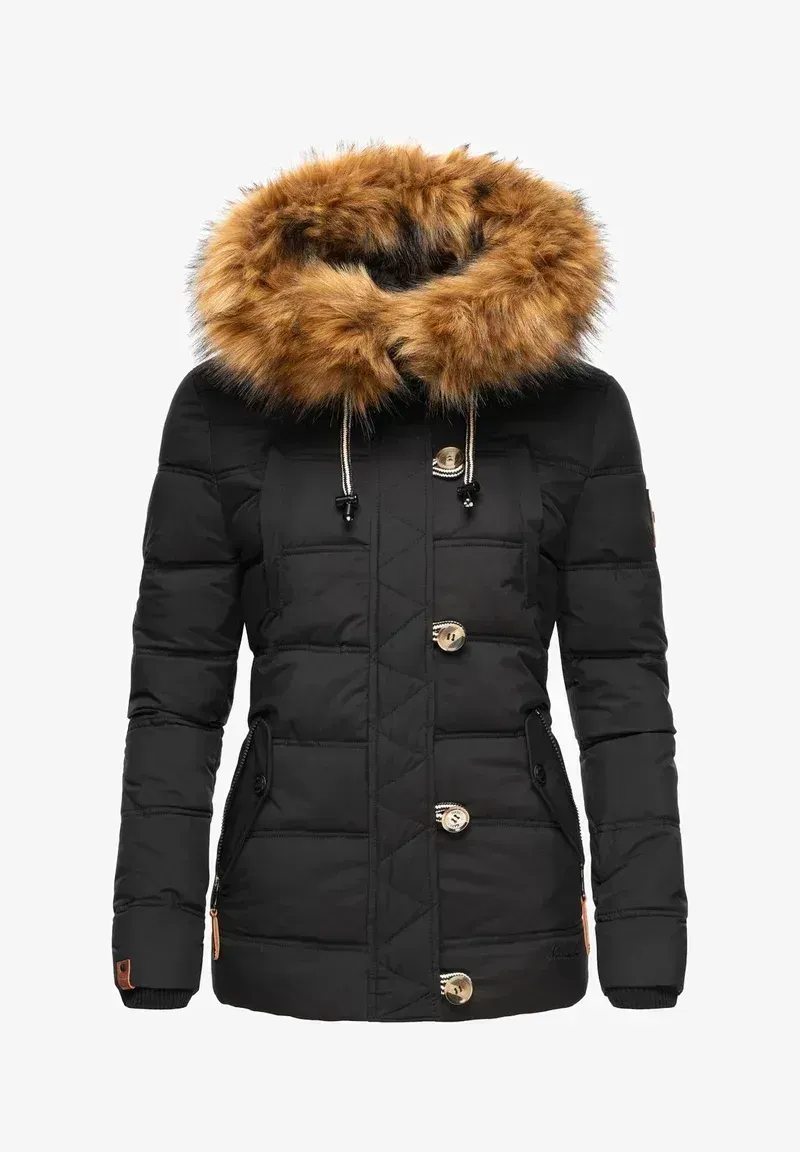 Women's windproof padded jacket Orange