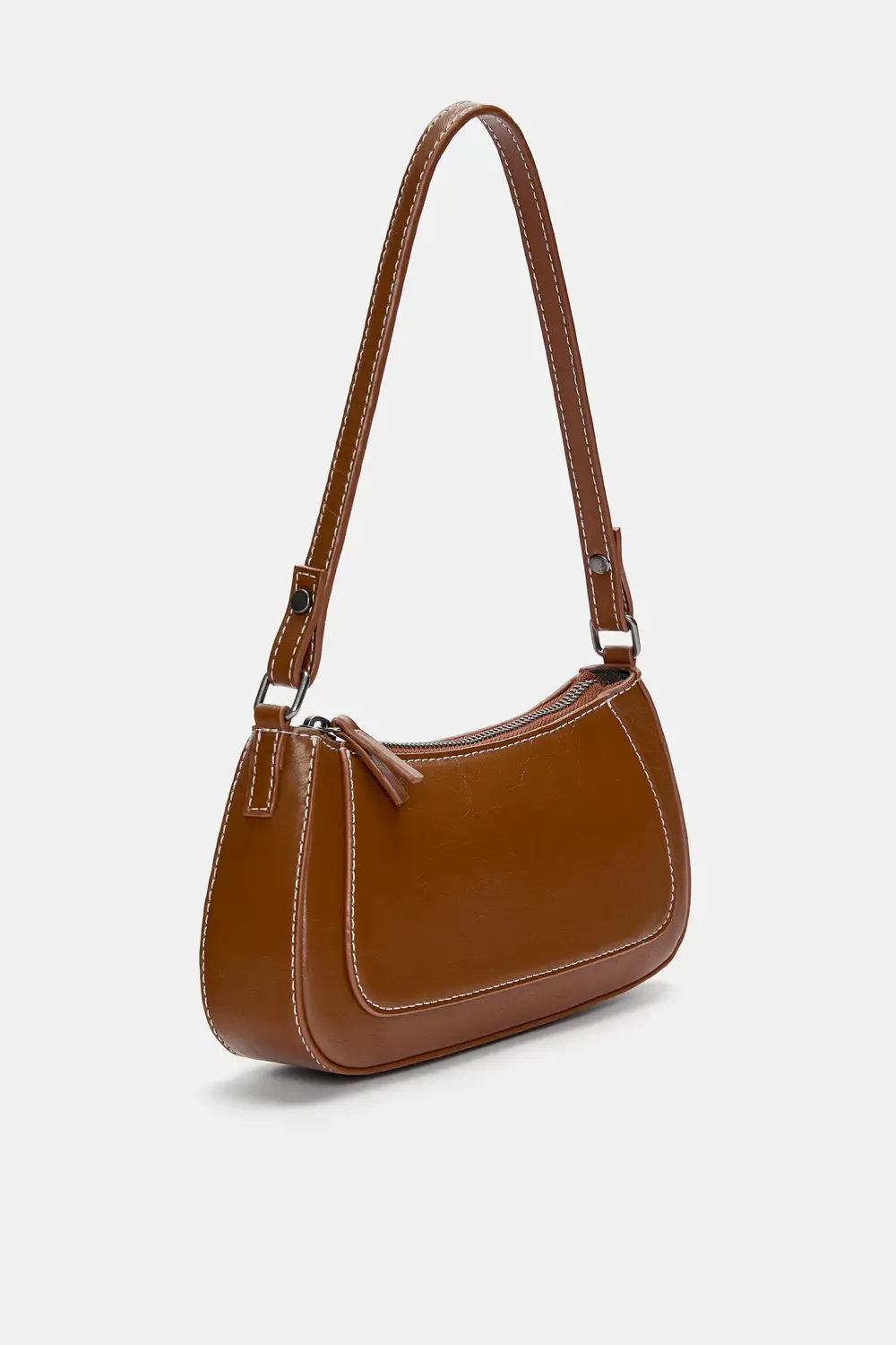Bolso de hombro costuras
