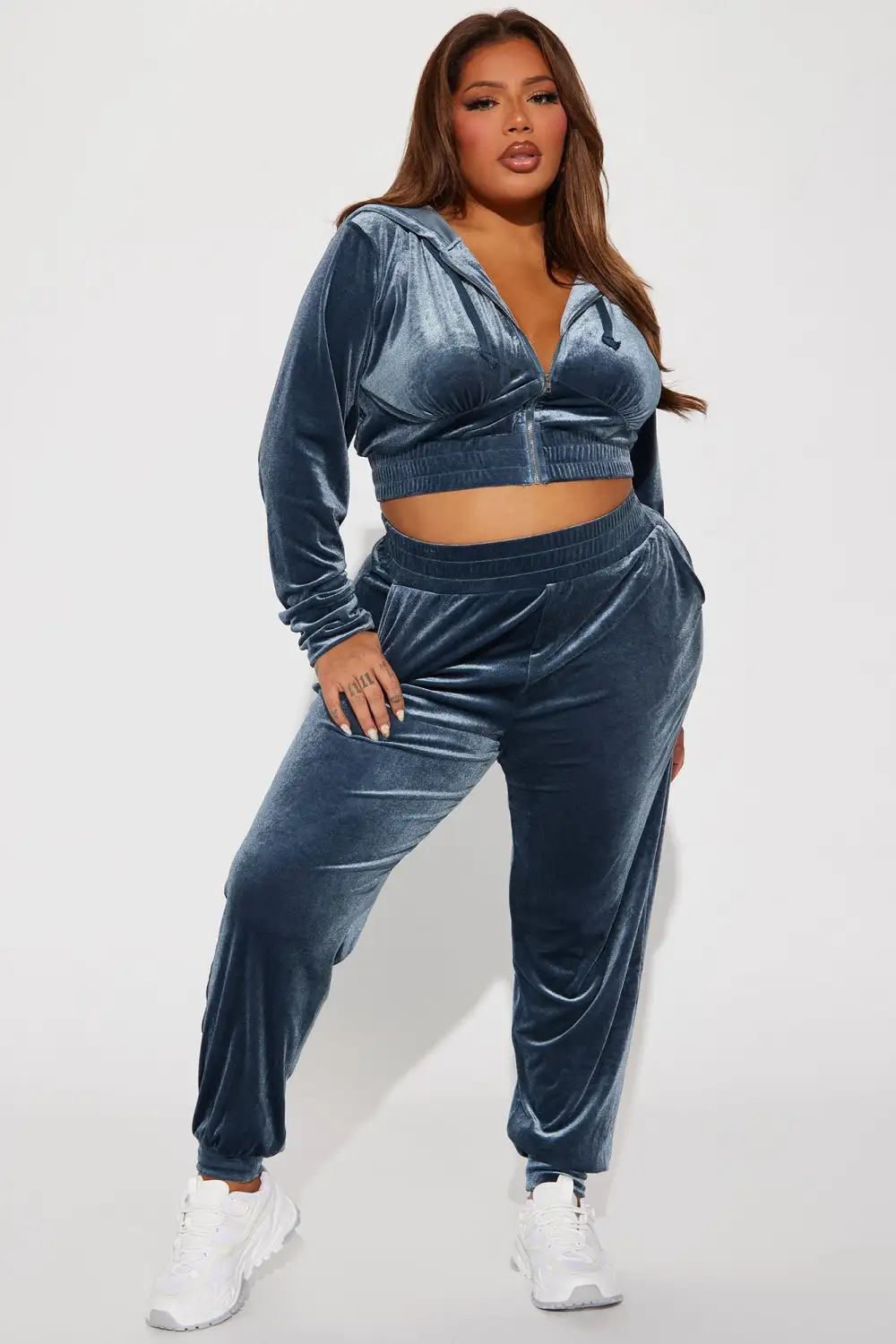 Down To Lounge Pant Set - Blue