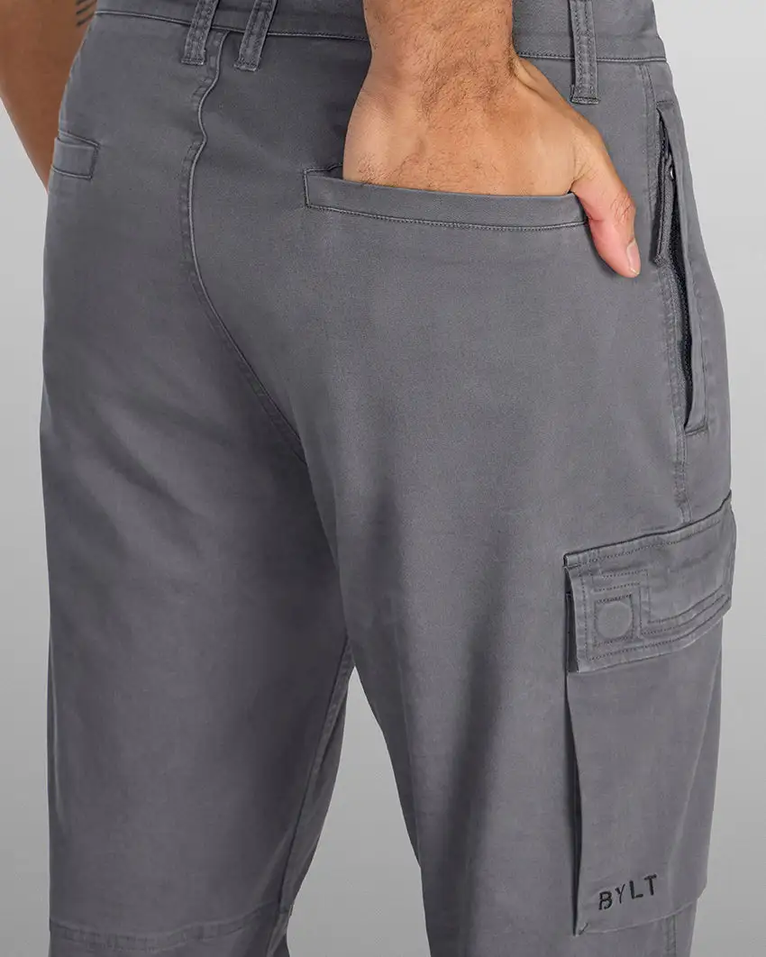 Stretch Cotton Cargo Pant