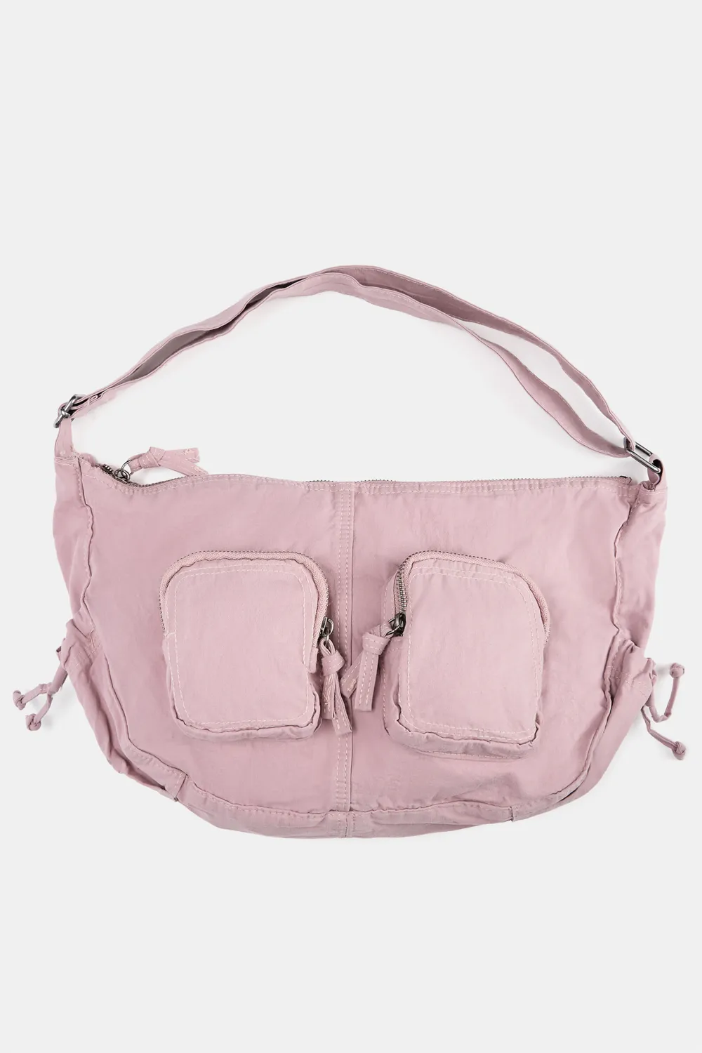 Bolso bandolera canvas bolsillos