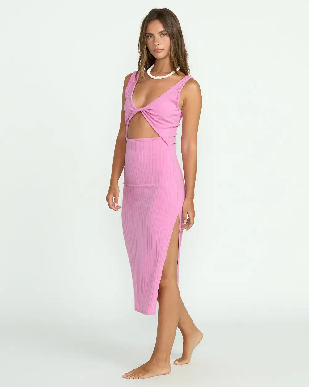 Take A Look Dress - Bright Rose